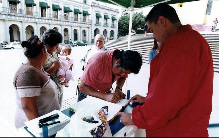 Por tratarse de una nueva elección extraordinaria y al contar con plazos reducidos, el porcentaje de apoyo que deberán recabar será menor al establecido en la legislación. NOTIMEX/Archivo