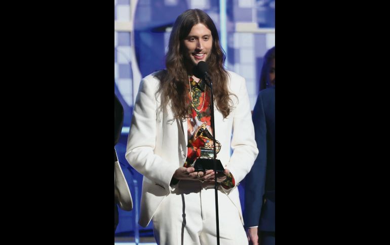 Canción del año: “This is America”/Childish Gambino: El artista no estuvo en la ceremonia, pero el premio lo recibió el compositor, Ludwig Göransson. AP