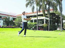 El mexicano aún asimila el haber obtenido su pase al Masters de Augusta después de ganar el Latin America Amateur Championship en enero pasado. EL INFORMADOR / E. Barrera