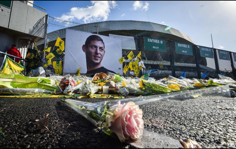 El cuerpo fue identificado el 7 de febrero, 18 días después de su desaparición y cuatro días después de que lo encontraran dentro de la avioneta que terminó en el fondo del mar. AFP / L. Venance