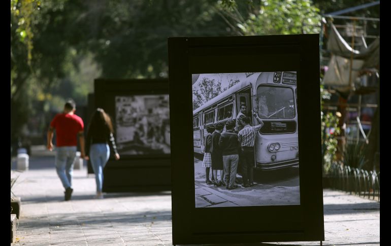 Una de las imágenes que forman parte de una exposición fotográfica sobre la película 