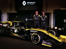 El nuevo coche, el R.S.19 simplifica la aerodinámica de los monoplazas, especialmente al nivel de los alerones delantero y trasero, lo que permitirá hacer más sencillos los adelantamientos. TWITTER / @RenaultF1Team