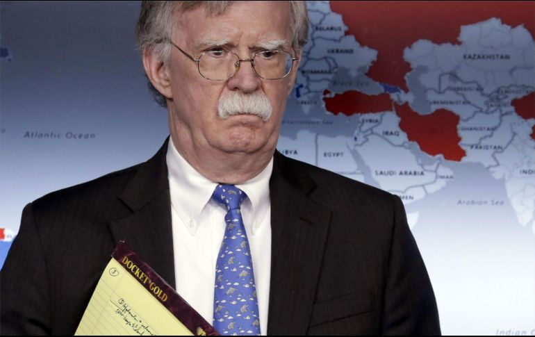 Bolton ya amenazó hace dos semanas con represalias 