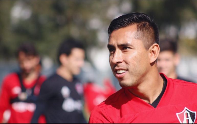 Será hasta el jueves cuando Atlas pueda entrenar completo. TWITTER/@atlasfc