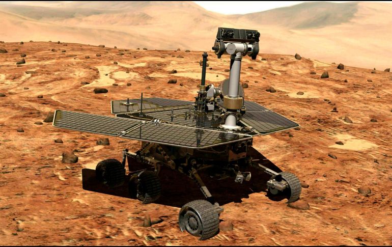 La última comunicación con el robot se dio el 10 de junio de 2018. AP/NASA
