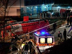 Al menos 30 personas resultaron heridas tras el hecho. AFP/STR