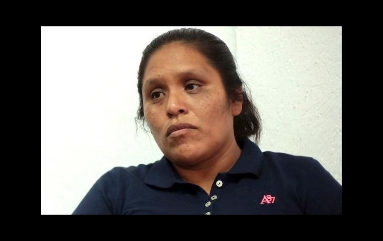 Obtilia Eugenio e Hilario Cornelio son integrantes de la Organización del Pueblo Indígena Me´ Phaa. TWITTER/@ONUDHmexico