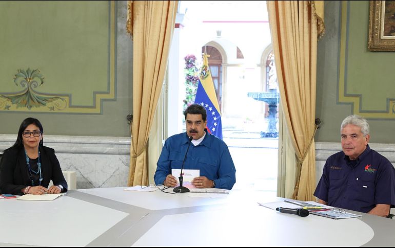 Maduro denunció un supuesto bloqueo a unas semillas que Venezuela iba a importar, y acusó a Trump de estar detrás de este 