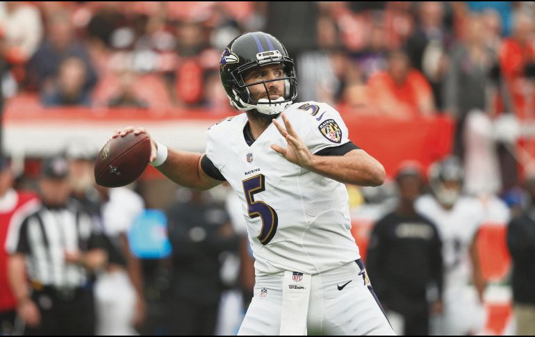 Joe Flacco pasó 11 temporadas en Baltimore y ganó un Super Bowl con el equipo. AP / R. Schwane