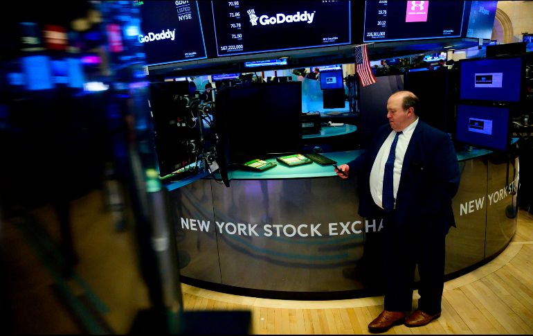 El mercado abrió a la baja, y estuvo oscilando durante el resto de la jornada. AFP/J. Eisele