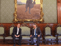 Alfaro señaló que además se trató el tema del abasto del agua en el área metropolitana de Guadalajara. TWITTER / @EnriqueAlfaroR