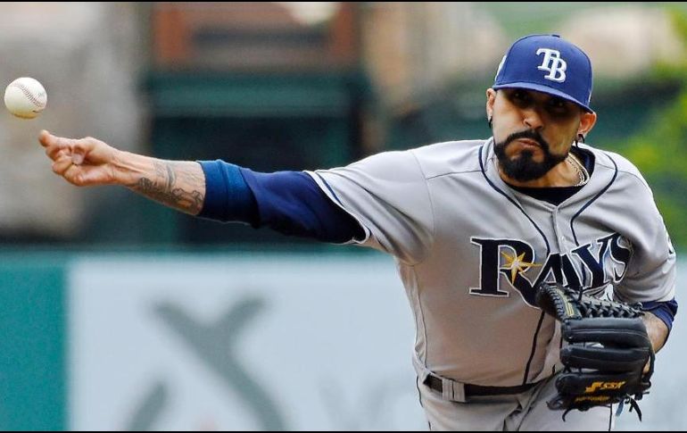 El pitcher de 35 años registró foja de 3-4 con 4.14 de efectividad el año pasado con Tampa Bay. Se apuntó 25 salvamentos en 33 oportunidades. ESPECIAL / mlb.com