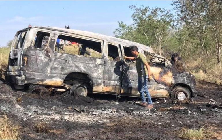 Los fallecidos eran obreros que laboraban en una maquiladora de la ciudad de Valle Hermoso. TWITTER