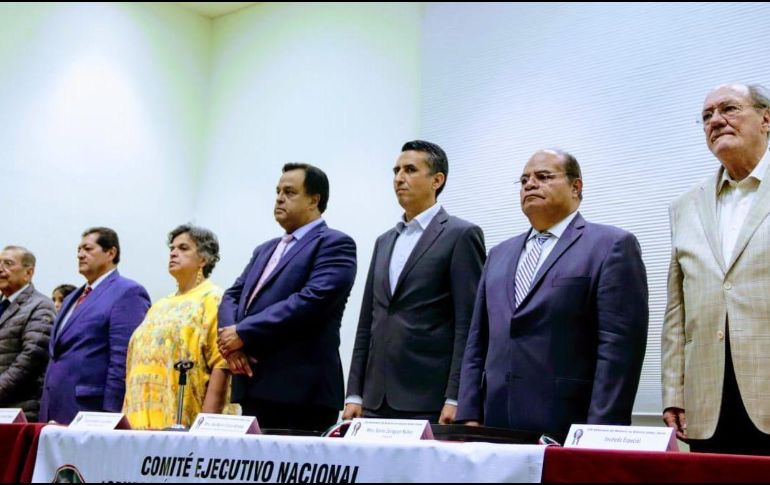 El documento fue firmado por Cosío y el presidente del Comité de la Agrupación Valentín Gómez Farías, Francisco Xavier Zaragoza Núñez. ESPECIAL