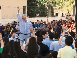 De gira por Guanajuato, el Presidente López Obrador anunció la medidas para el rescate de Pemex. NTX