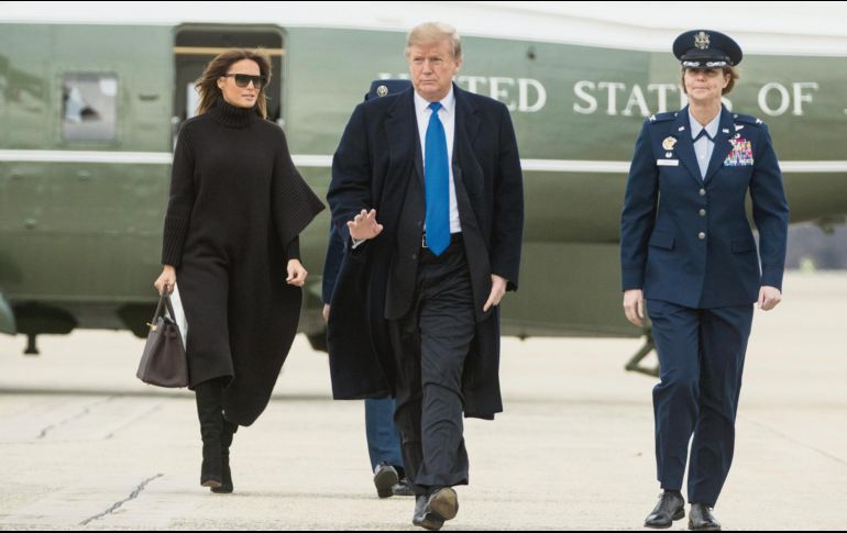 El presidente Trump busca cumplir su promesa de campaña. AP