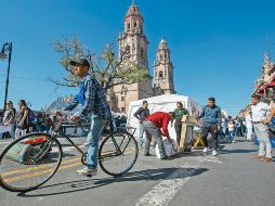 Los profesores levantaron el campamento que tenían en Michoacán. EFE