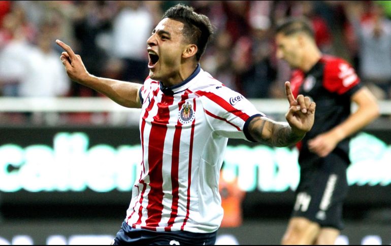 Alexis Vega anotó a los minutos 8 y 21. AFP/U. Ruiz