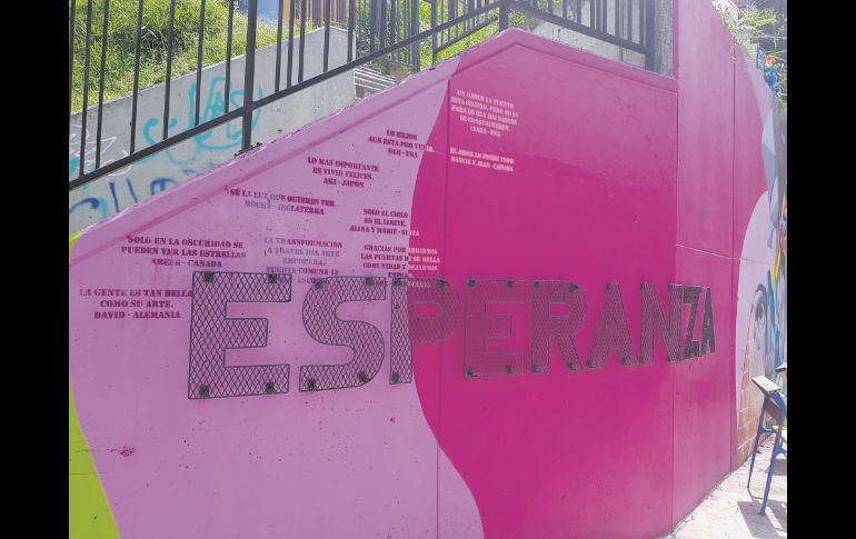 En este barrio reina la esperanza por dejar atrás la violencia e inseguridad que los ha azotado durante años.