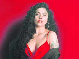 La cantante muestra la imagen principal de su nuevo disco, “Norma”. CORTESÍA