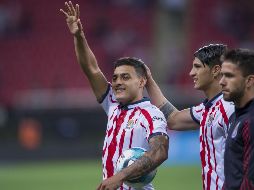Alexis Vega fue nombrado jugador de la semana en la Liga MX debido a sus tres goles ante Atlas. MEXSPORT / ARCHIVO