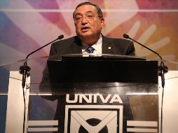 Francisco Ramírez Yáñez, rector de la Universidad del Valle de Atemajac, prepara su informe anual de actividades. EL INFORMADOR/Archivo