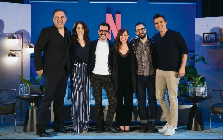 Expertos que participaron en la conferencia “Historias mexicanas, audiencias globales”. CORTESÍA