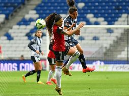 En el Estadio BBVA Bancomer las rayadas se impusieron por la mínima a las rojinegras. @AtlasFCFemenil