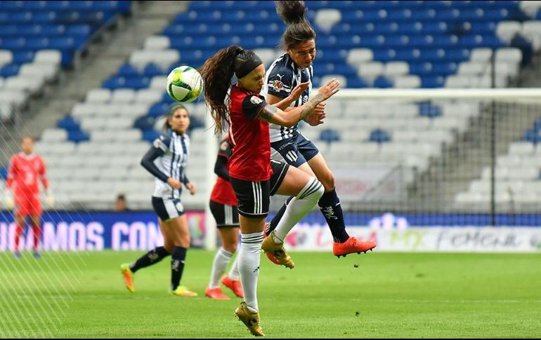 En el Estadio BBVA Bancomer las rayadas se impusieron por la mínima a las rojinegras. @AtlasFCFemenil