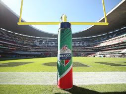 El Gobierno Federal firmó un contrato de tres años con la NFL; tras a la cancelación del encuentro de 2018, se compensó con el choque para la próxima campaña. TWITTER / @nflmx