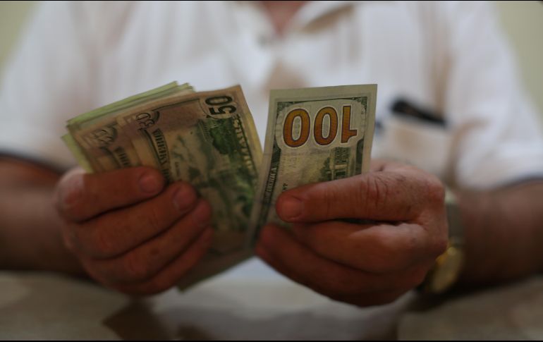 El peso cerró la sesión con una apreciación de 0.50 por ciento o 9.6 centavos. EL INFORMADOR/ARCHIVO