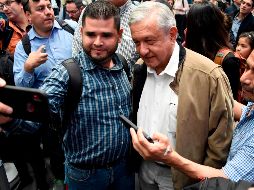 Varios manifestantes solicitaron el cobro de aranceles de 25 por ciento a los productos procedentes de Asia. AFP/A. Estrella