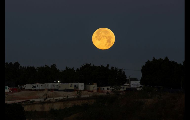 Al amanecer en Guadalajara, Jalisco.