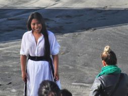 Yalitza Aparicio podría ser la sorpresa de la noche del domingo al ganar la categoría de Mejor Actriz. EFE / ARCHIVO