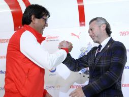 Bajo el mando de José Saturnino Cardozo (I), Chivas marcha en cuarto lugar del Clausura 2019. MEXSPORT/ARCHIVO