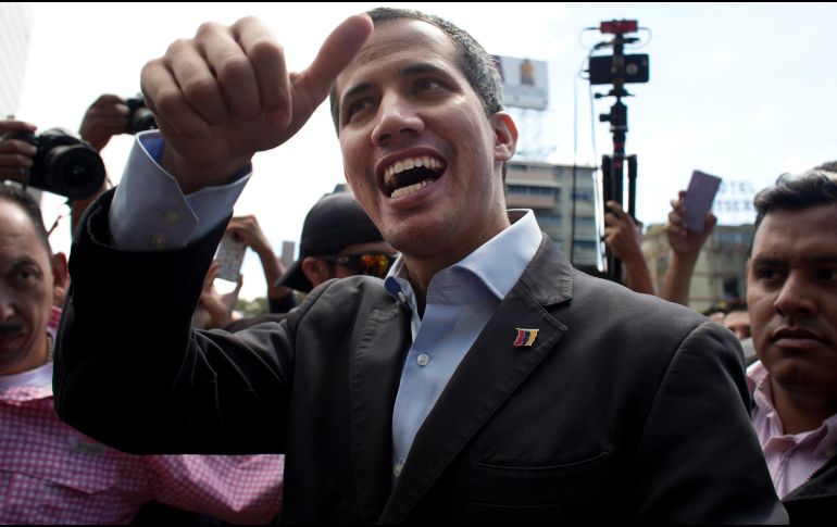 Guaidó ha sido insistente en afirmar que las donaciones ingresarán 