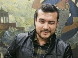 Pablo Ckauru, contento con su material discográfico. EL INFORMADOR / J. Peréz 