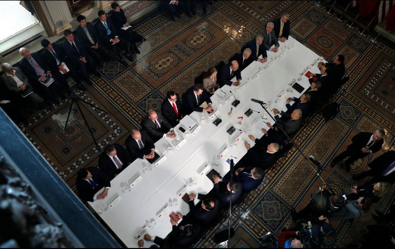 Estaba previsto que la ronda de negociación comercial concluyera este viernes. AP/J. Martin