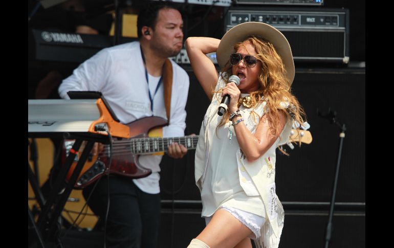 La mexicana Paulina Rubio