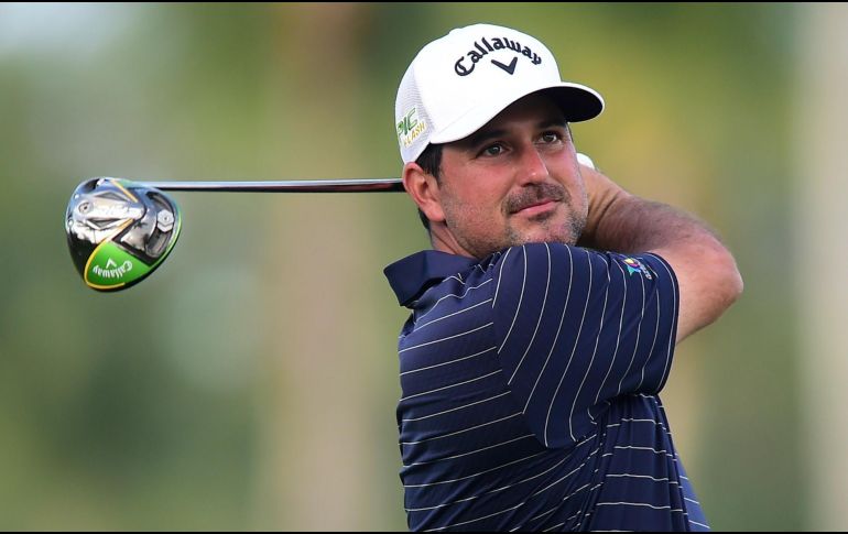 Roberto Díaz supo sortear las complicadas condiciones bajo las cuales se jugó ayer. AFP/J. Tilton