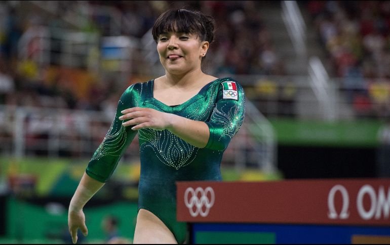 La medallista mundial en Doha 2018 tuvo una destacada participación y culminó su prueba con una puntuación de 14.066. MEXSPORT / ARCHIVO