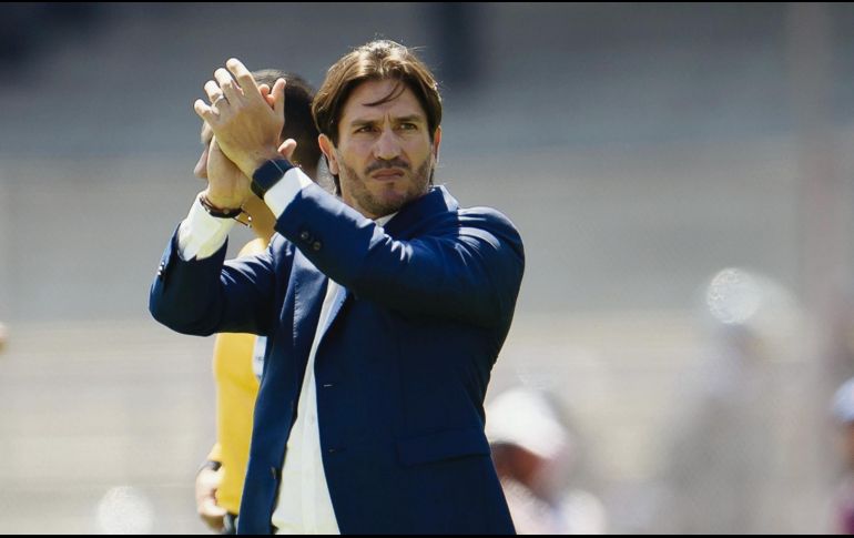 Bruno Marioni le cambió la cara a los Pumas, quienes no han perdido bajo su mando. MEXSPORT