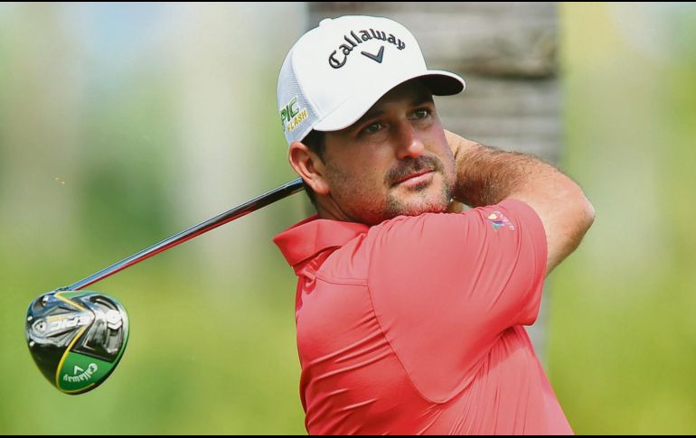 Un doble-bogey en su primer hoyo marcó el rumbo de la tercera ronda de Roberto Díaz, quien cayó del primero al noveno puesto. EFE / M. Guzmán