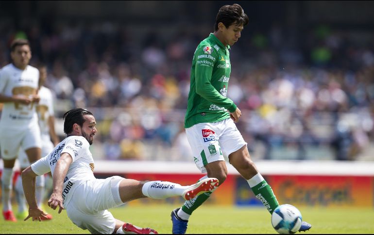 Con cinco tantos anotados hasta ahora, Macías es el mejor anotador mexicano del Clausura 2019. MEXSPORT/O. Aguilar