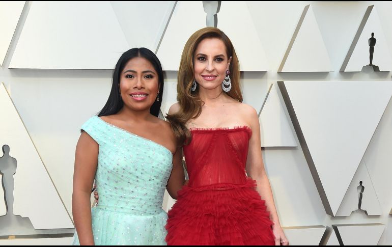 Yalitza Aparicio interpretó el papel de “Cleo” mientras que Marina de Tavira dio vida al papel de “Sofia”. AP / J. Strauss