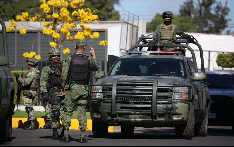 Delgado Carrillo estimó relevante que haya una regulación en el marco constitucional para la actuación de las Fuerzas Armadas, en lo que se forma la Guardia Nacional. EL INFORMADOR/Archivo