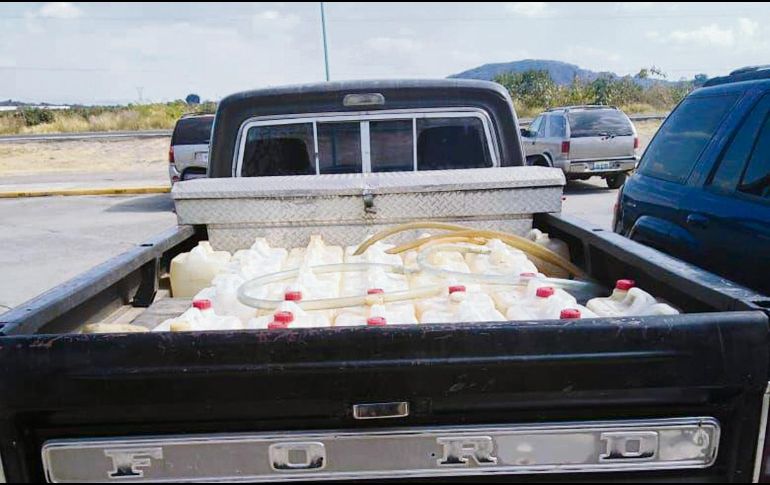 En el operativo se aseguraron vehículos con reporte de robo. ESPECIAL