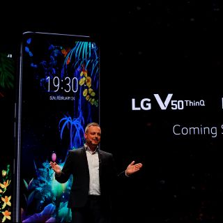 LG presenta los smartphones G8 y V50 ThinQ