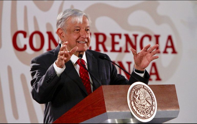 AMLO se expresó luego de que el gobierno de Estados Unidos pidió a México reconocer a Juan Guaidó como presidente de Venezuela. NTX/ J. Lira