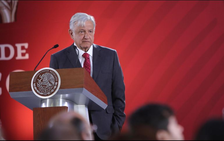 El Mandatario asegura que su administración busca dar el apoyo directo a las personas, no con el aparato. EFE / S. Gutiérrez